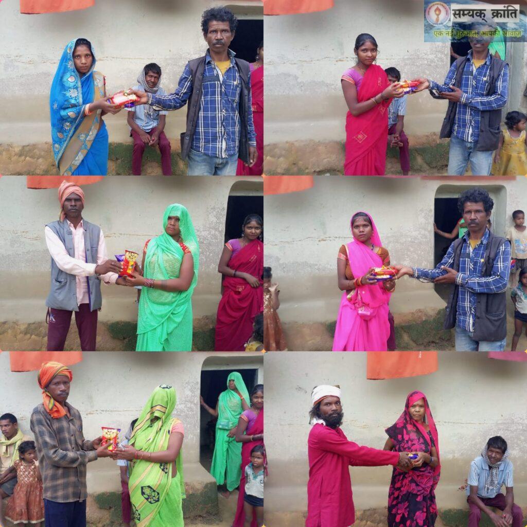 v-1024x1024 रक्षाबंधन में रेशम की डोरी : राखी – मिष्टान्न अन्य सामग्री का जनहित संघ ने किया वितरण