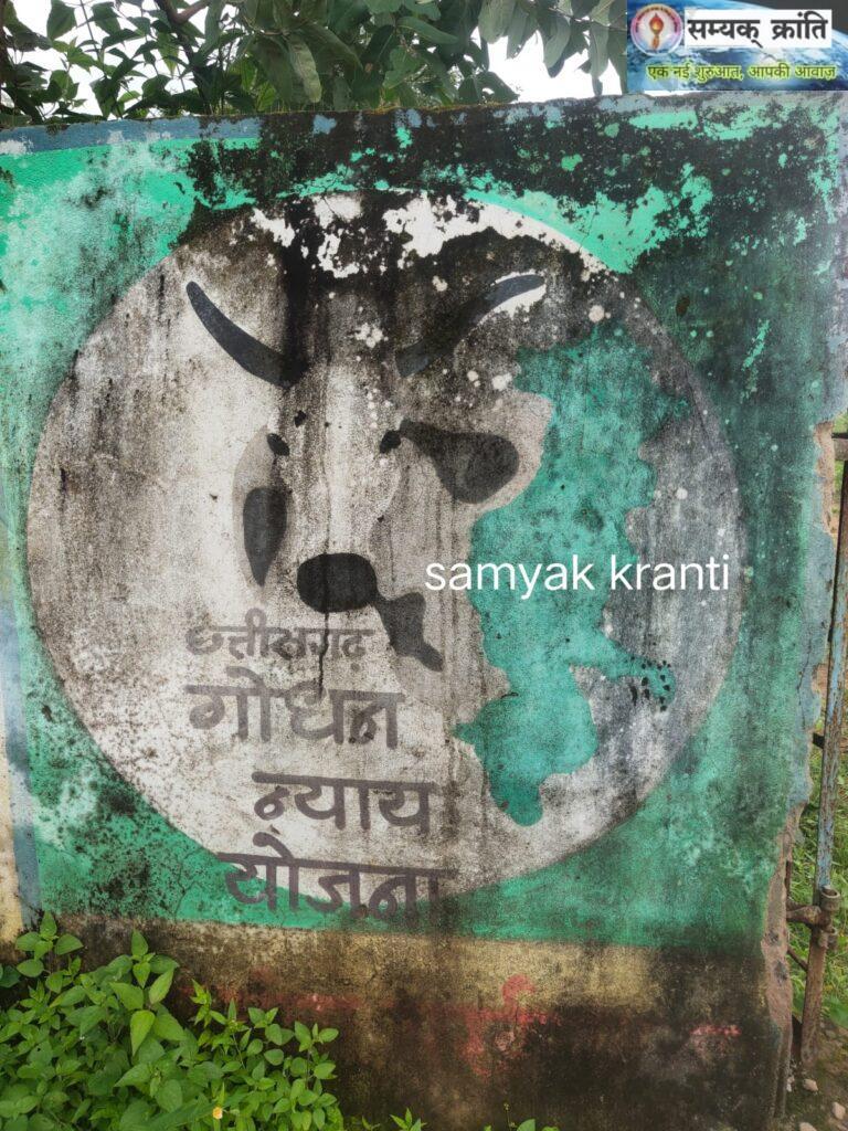 5-768x1024 फेंसिंग,जाली,तार, गायब वीरान पड़े भवन, खिड़की दरवाजा तक चोरी ये है गौठान योजना