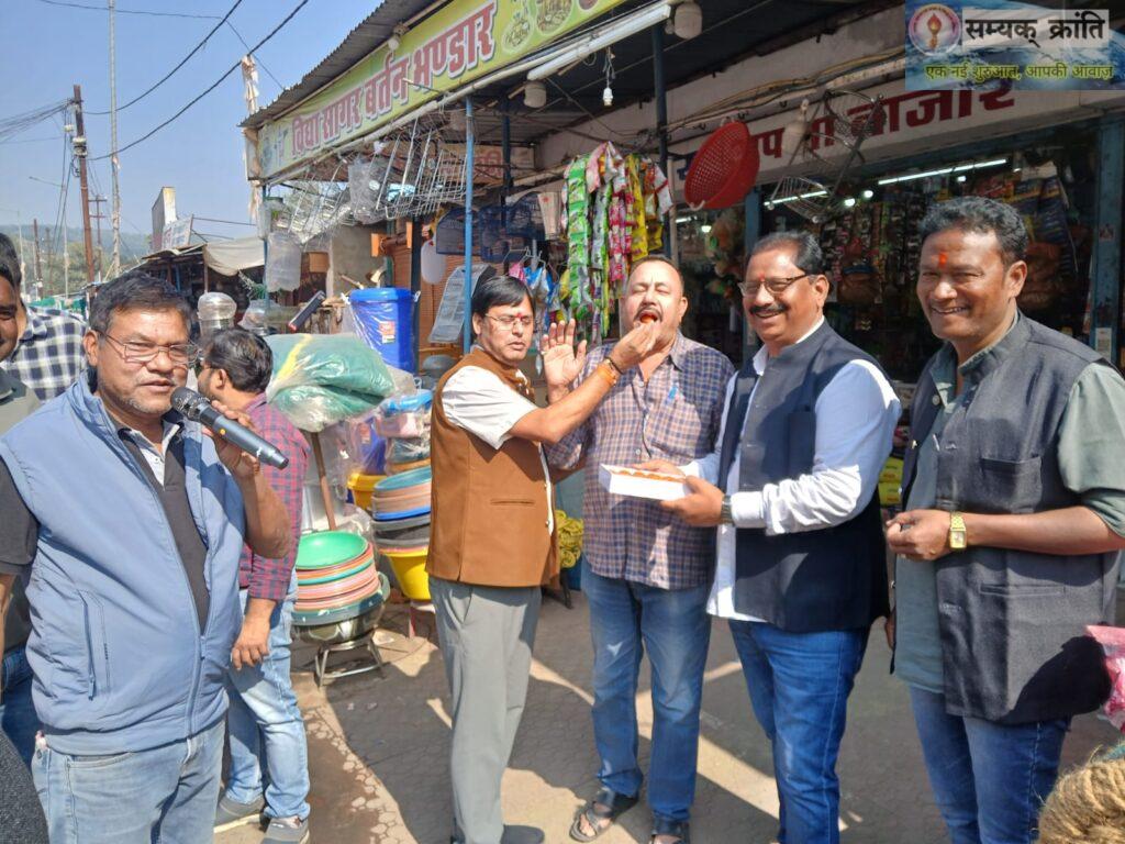 d-1-1024x768 बिहार चुनाव जीत पर भाजपा ने मनाया जश्न