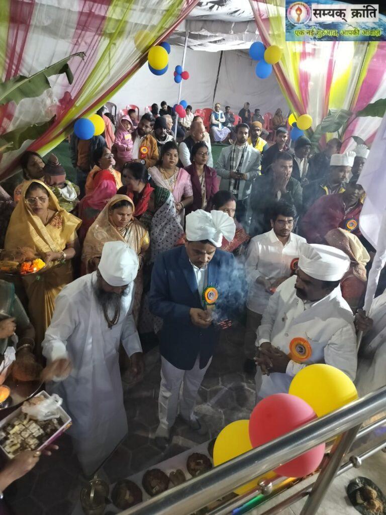 4-1-768x1024 गुरू घासीदास जी की 269 वीं जयंती सतनाम धाम चरचा में हर्षोल्लास के साथ मनाया गया