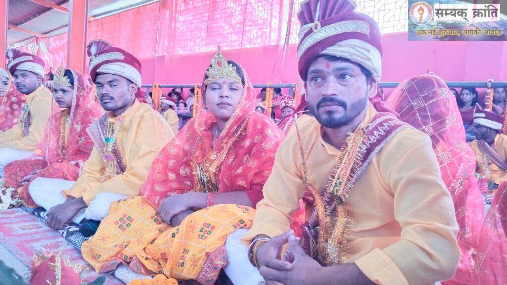 WhatsApp-Image-2026-02-10-at-2.49.01-PM-1024x576 मुख्यमंत्री कन्या विवाह योजना के तहत 189 जोड़ों का सामूहिक विवाह, महामाया धाम चनवारीदाढ़ में भव्य आयोजन